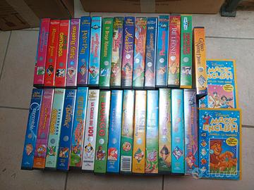 31 VHS Walt Disney Originali