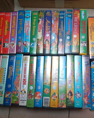 31 VHS Walt Disney Originali