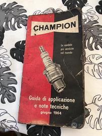 Champion candele manuale 1964