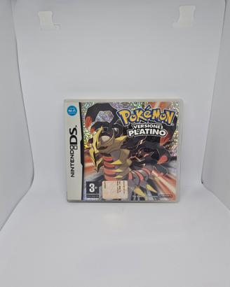 Pokémon Versione Platino Nintendo Ds completo 