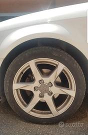 Cerchi in lega + gomme 17" originali Audi A3/A4