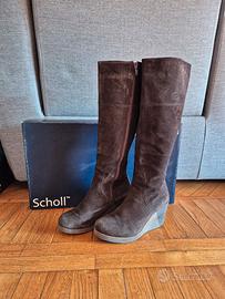 Stivali pelle marroni Sholl n.39