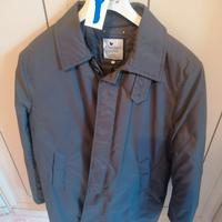 Giaccone trench  uomo grigio
