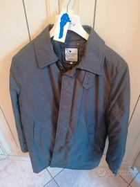 Giaccone trench  uomo grigio