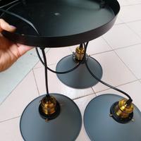 Lampadario con 3 lampade 