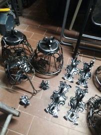 vasi in ferro battuto