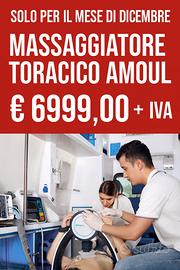 Massaggiatore toracico esterno amoul e6 nuovo