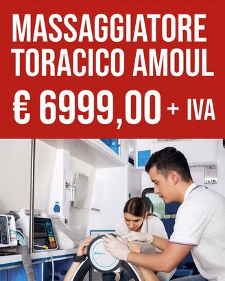 Massaggiatore toracico esterno amoul e6 nuovo