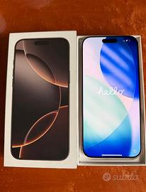 Iphone 16 pro max 256