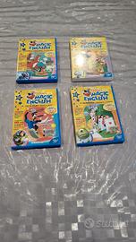 4 dvd magic English DISNEY in ottime stato