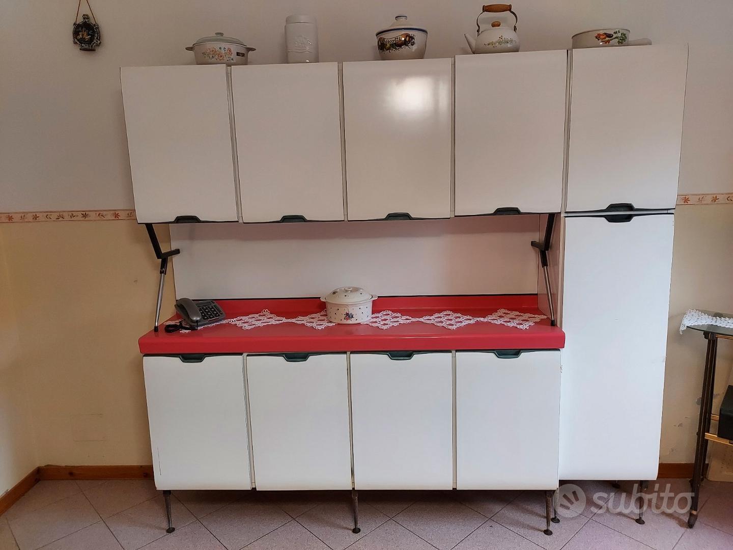 Credenza vintage anni 60 cucina retrò Arredamento e Casalinghi In