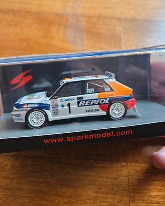 modellino Lancia Delta 