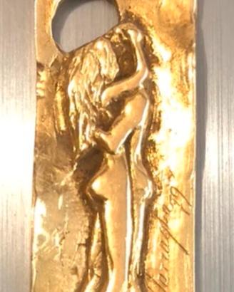 Medaglia scultura oro 750