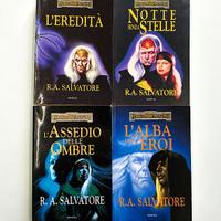 Lotto Saga Drizzt Do'Urden - 4 Volumi Ed. Armenia