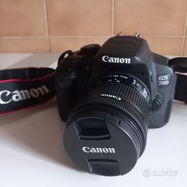 Canon 700d+ Sigma APO 70- 300+ borsa+ flash