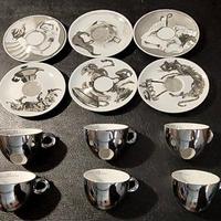 Tazze cappuccino illy anno 2008 Kentridge