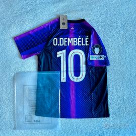 Maglia PSG - O.Dembélé 10 - Patch UCL - Taglia M