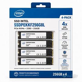 SSD Intel M.2 2280 256Gb PCIe 4.0 BULK NVMe BUNDLE