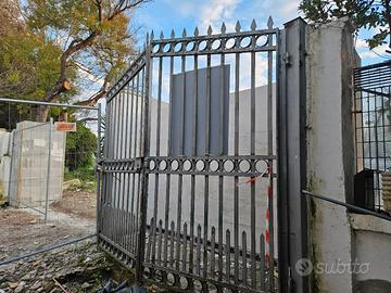  cancello ferro pieno