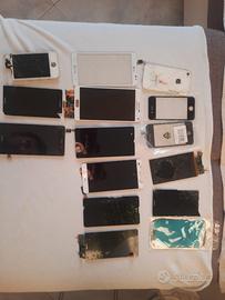 lotto display e vetri Iphone Lg Huawei Samsung