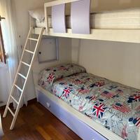 Letto a castello con materassi di buona qualità