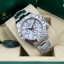 ⚪️ Rolex Daytona White Chromalight (2015) - 116520