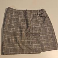 Gonna grigia/bianca H&M