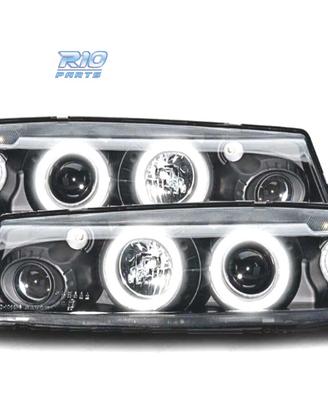 FARI OPEL CALIBRA 90-98 ANGEL EYES CCFL SFONDO NER