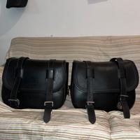 Coppia Borse the bison harley davidson