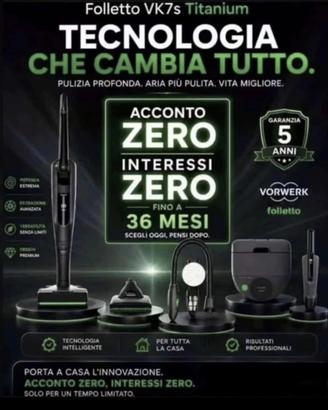 folletto vks7 titanium nuovo