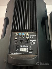 Coppia casse amplificate 250W