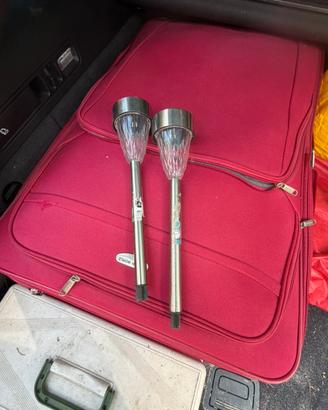 Faretti a pannelli solari
