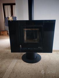 stufa legna La Nordica Extraflame modello Carillon