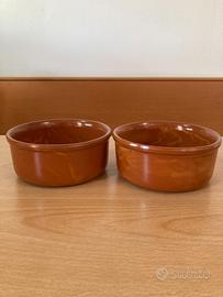 contenitori sembra terracotta cottura in forno