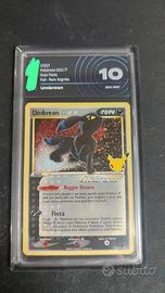 Umbreon Gold Star aigrading 10