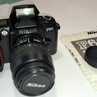 NIKON F 60 NUOVA CON ACCESSORI