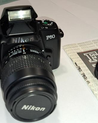 NIKON F 60 NUOVA MAI USATA E ACCESSORI