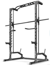 Rack con bilanciere guidato integrato