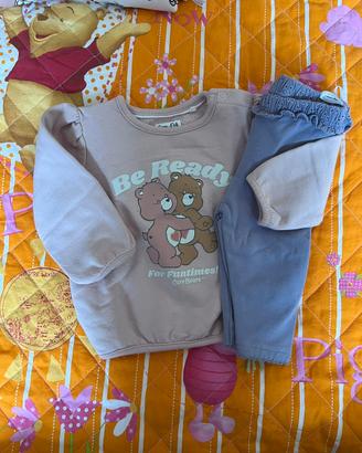Completo felpato Care Bears cm62