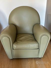 Poltrona Frau Vanity Fair + pouf