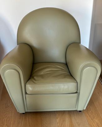 Poltrona Frau Vanity Fair + pouf