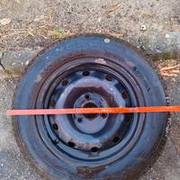 Ruota di scorta Saxo + manuale auto