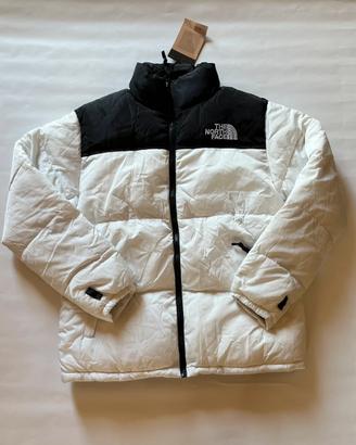 Giacca the north face bianca e nera nupset 1996