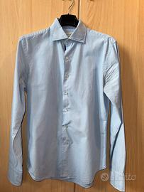 Camicia Boggi (tag. S) Uomo Azzurra