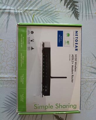 Modem Router ADSL2+ Wi-Fi Netgear N150 (DGN1000) -