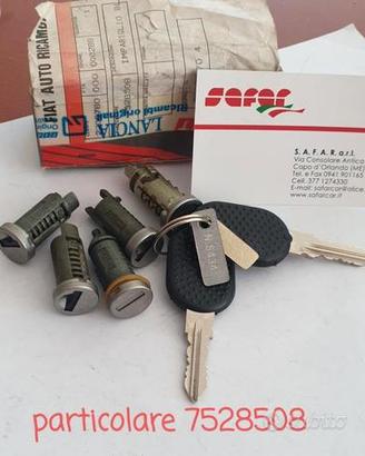 FIAT FIORINO KIT IMPARIGLIO CHIAVI E CILINDRETTI
