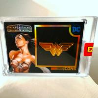 Panini Comics DC Icons Black Gold card 3D