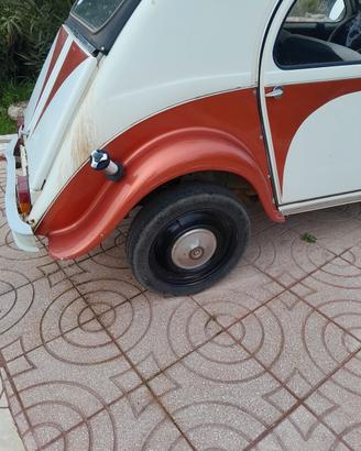 parafanghi posteriori citroen 2cv