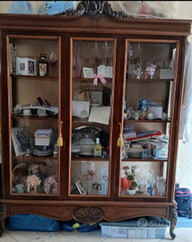 Vetrina classica in vero legno (PARI AL NUOVO)