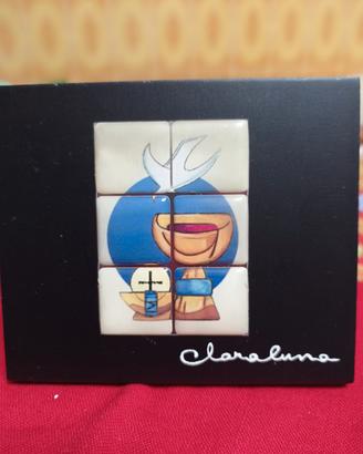 quadretto firmato da tavolo e da parete 